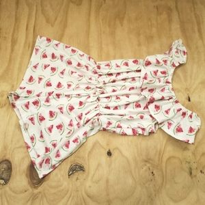 5T Girls Romper Coverup